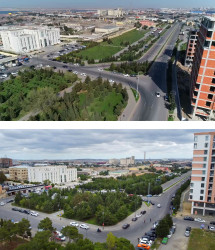 Binəqədi rayonu Dərnəgül yaşayış massivində şəhidlərin xatirə parkı böyük yaşıllıq ərazisinə çevrilmişdir