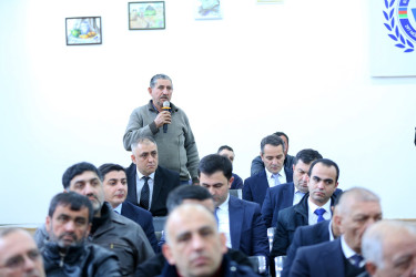 15 yanvar 2026-cı il tarixində Binəqədi Rayon İcra Hakimiyyətinin başçısı Elxan Allahverdiyevin Biləcəri qəsəbə sakinləri ilə səyyar qəbulu keçirildi