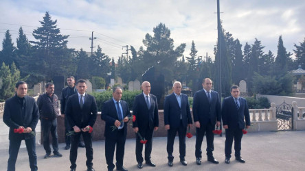 Şəhid Bağırov Elçin Yunus oğlunun şəhadətinin ildönümü ilə əlaqədar məzarı ziyarət olundu
