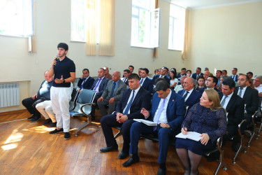 16 iyul 2026-cı il tarixində Binəqədi Rayon İcra Hakimiyyətinin başçısı Elxan Allahverdiyevin Biləcəri qəsəbəsinin sakinləri ilə səyyar qəbulu keçirildi