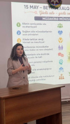 15 May – Beynəlxalq Ailə Gününə həsr edilmiş “Dəyərlərimizi yaşadan ailə” adlı maarifləndirici tədbir keçirildi