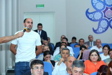 02 iyul 2026-cı il tarixində Binəqədi Rayon İcra Hakimiyyətinin başçısı Elxan Allahverdiyevin Binəqədi qəsəbə sakinləri ilə səyyar qəbulu keçirildi