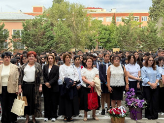 Binəqədi rayonunda fəaliyyət göstərən təhsil ocaqlarında 15 sentyabr- "Bilik Günü" qeyd edildi