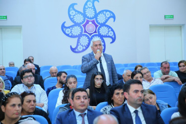 09 oktyabr 2025-ci il tarixində Binəqədi Rayon İcra Hakimiyyətinin başçısı Elxan Allahverdiyevin Binəqədi qəsəbə sakinləri ilə səyyar qəbulu keçirildi