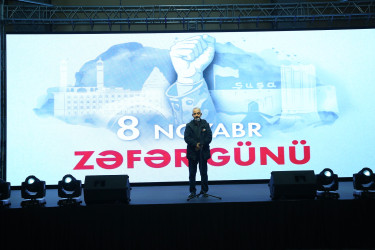 “Konstitusiya və Suverenlik ili” çərçivəsində Şanlı Qələbəmizin 5-ci ildönümünə həsr olunmuş “8 Noyabr-Qürurumuzun, Varlığımızın, Birliyimizin təntənəsi” adlı ümumrayon tədbiri keçirildi
