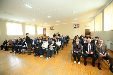 10 mart 2026-cı il tarixində Binəqədi Rayon İcra Hakimiyyətinin başçısı Elxan Allahverdiyevin 6-cı mikrorayon sakinləri ilə səyyar qəbulu keçirildi