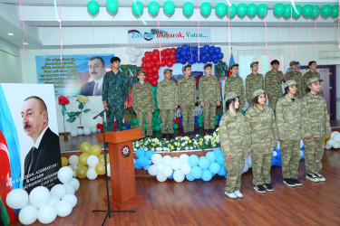 Binəqədi rayonu 3 nömrəli tam orta məktəbdə “Konstitusiya və Suverenlik İli” çərçivəsində “Zəfər, Bayraq və Konstitusiya” adlı tədbir keçirildi