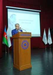 YAP Binəqədi rayon təşkilatı Ümummilli lider Heydər Əliyevin anadan olmasının 103-cü ildönümünə həsr olunmuş “Ulu öndərin tarixi missiyası – zəfərə aparan yol” adlı tədbir keçirdi