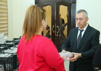Müqəddəs Qurban bayramı ərəfəsində aztəminatlı ailələrə "Qurban payı" paylanıldı