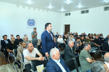 10 iyul 2025-ci il tarixində Binəqədi Rayon İcra Hakimiyyətinin başçısı Elxan Allahverdiyevin Biləcəri qəsəbə sakinləri ilə səyyar qəbulu keçirildi