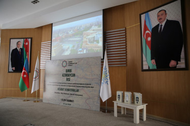 Binəqədi rayonunda “Konstitusiya və Suverenlik İli” çərçivəsində “Qərbi Azərbaycan İrsi: Ermənistanda azərbaycanlılara məxsus qəbiristanlıqların sistemli qaydada dağıdılmasının nəticələri və beynəlxalq hüquqi məsuliyyətə dair” hesabat və materiallar kitabının I cildinin təqdimat mərasimi keçirildi