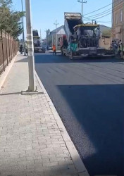 Binəqədi qəsəbəsi, Gülməmməd Ramazanov küçəsində asfalt örtüyünün çəkilməsi işləri tamamlandı