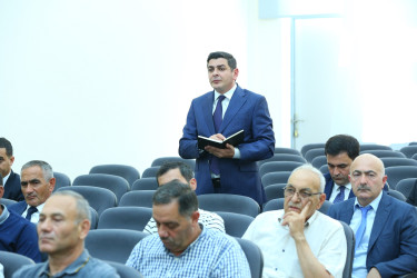 23 iyul 2026-cı il tarixində Binəqədi Rayon İcra Hakimiyyətinin başçısı Elxan Allahverdiyevin Xocəsən qəsəbə sakinləri ilə səyyar qəbulu keçirildi