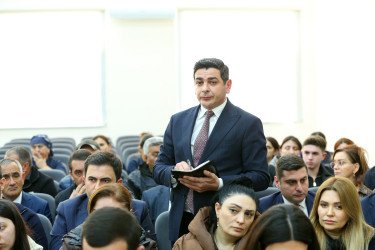 05 mart 2026-cı il tarixində Binəqədi Rayon İcra Hakimiyyətinin başçısı Elxan Allahverdiyevin Xocəsən qəsəbə sakinləri ilə səyyar qəbulu keçirildi