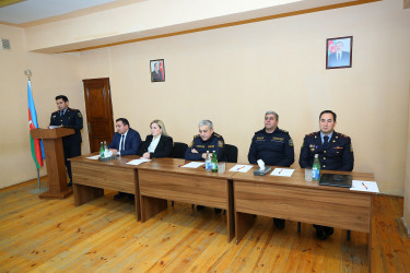 Binəqədi rayonu 314 № li tam orta məktəbdə "Narkotiksiz gələcək naminə” mövzusunda maarifləndirici görüş keçirildi