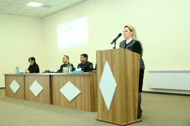 Binəqədi rayonu 335 nömrəli tam orta məktəbdə "Narkotiksiz gələcək naminə” mövzusunda görüş keçirildi