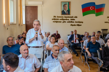 14 avqust 2025-ci il tarixində Binəqədi Rayon İcra Hakimiyyətinin başçısı Elxan Allahverdiyevin 7-ci mikrorayon sakinləri ilə səyyar qəbulu keçirildi