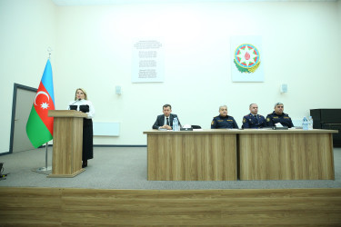 Binəqədi rayonu 313 № li tam orta məktəbdə "Narkotiksiz gələcək naminə” mövzusunda maarifləndirici görüş keçirildi