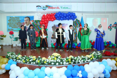 Binəqədi rayonu 3 nömrəli tam orta məktəbdə “Konstitusiya və Suverenlik İli” çərçivəsində “Zəfər, Bayraq və Konstitusiya” adlı tədbir keçirildi