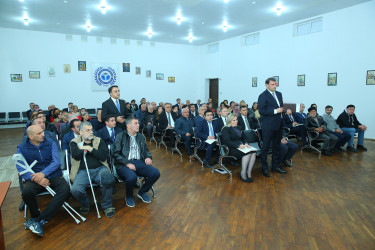 13 noyabr 2025-ci il tarixində Binəqədi Rayon İcra Hakimiyyətinin başçısı Elxan Allahverdiyevin Biləcəri qəsəbə sakinləri ilə səyyar qəbulu keçirildi