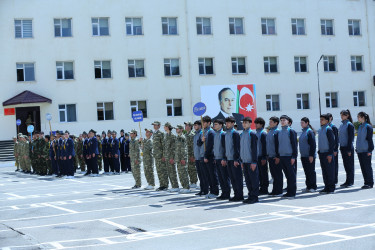 “Şahin” hərbi-idman oyunlarının Binəqədi rayon mərhələsi keçirildi