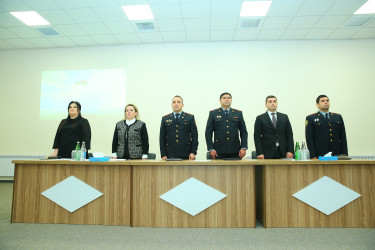Binəqədi rayonu 335 nömrəli tam orta məktəbdə "Narkotiksiz gələcək naminə” mövzusunda görüş keçirildi