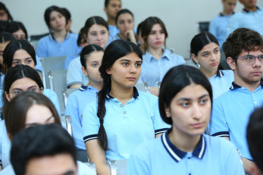 Binəqədi rayonu 83 №-li məktəb-liseydə "Narkotiksiz gələcək naminə!” mövzusunda tədbir keçirildi