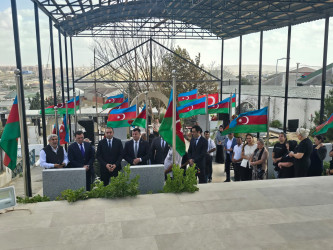 Şəhid Bayramov Ruslan Telman oğlunun şəhadətinin ildönümü ilə əlaqədar anım mərasimi keçirildi