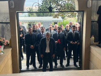 Şəhid Bayramov Cavid Azər oğlunun anım günü ilə əlaqədar məzarı ziyarət olundu
