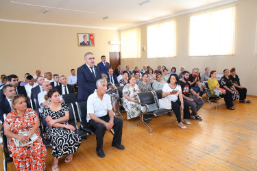 17 iyul 2025-ci il tarixində Binəqədi Rayon İcra Hakimiyyətinin başçısı Elxan Allahverdiyevin 6-cı mikrorayon sakinləri ilə səyyar qəbulu keçirildi