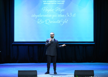 Yeni Azərbaycan Partiyası Binəqədi rayon təşkilatının yaradılmasının 33-cü ildönümünə və 8 Mart Beynəlxalq Qadınlar Gününə  həsr olunmuş tədbir keçirildi