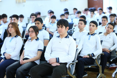 Binəqədi rayonu 248 № li tam  orta məktəbdə "Narkotiksiz gələcək naminə!” mövzusunda növbəti maarifləndirici tədbir keçirildi