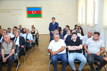 24 iyul 2025-ci il tarixində Binəqədi Rayon İcra Hakimiyyətinin başçısı Elxan Allahverdiyevin M.Ə.Rəsulzadə qəsəbəsinin sakinləri ilə səyyar qəbulu keçirildi