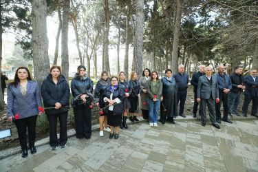 Binəqədi rayonunda Azərbaycan Respublikasının Milli Qəhrəmanı Fərhad Hümbətovun əziz xatirəsinə həsr olunmuş tədbir təşkil edildi