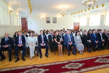 Binəqədi rayonu General Əliağa Şıxlinski adına 135 nömrəli məktəbin 55 illik yubileyi təntənə ilə qeyd olundu