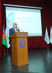 YAP Binəqədi rayon təşkilatı Ümummilli lider Heydər Əliyevin anadan olmasının 103-cü ildönümünə həsr olunmuş “Ulu öndərin tarixi missiyası – zəfərə aparan yol” adlı tədbir keçirdi