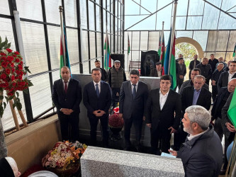 Şəhid Mustafayev Nicat Bəkir oğlunun anım günü ilə əlaqədar məzarı ziyarət olundu