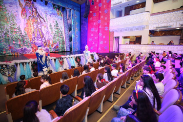 Rayon ərazisində yaşayan uşaqlar sosialyönümlü layihə çərçivəsində Akademik Milli Dram Teatrında “Gözəl və Bədheybət” tamaşasını izlədilər