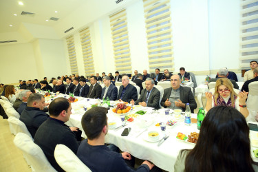 Binəqədi Rayon İcra Hakimiyyəti tərəfindən müqəddəs Ramazan ayı münasibətilə iftar süfrəsi təşkil edildi