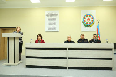 “Vətən” İdman Liseyində "Narkotiksiz gələcək naminə” mövzusunda maarifləndirici  görüş keçirildi