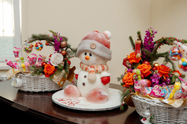 Heydər Əliyev Fondunun vitse-prezidenti, IDEA İctimai Birliyinin təsisçisi və rəhbəri Leyla Əliyeva, Bakı Media Mərkəzinin rəhbəri Arzu Əliyeva və Alena Əliyeva “Təmiz Dünya” Qadınlara Yardım İctimai Birliyinin sığınacaq mərkəzində yaşayan uşaqlar üçün təşkil olunan bayram şənliyində iştirak etdilər