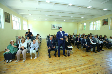 23 iyun 2026-cı il tarixində Binəqədi Rayon İcra Hakimiyyətinin başçısı Elxan Allahverdiyevin 9-cu mikroayon sakinləri ilə səyyar qəbulu keçirildi