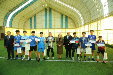Ümummilli lider Heydər  Əliyevin anadan olmasının 103-cü ildönümünə həsr olunmuş mini futbol üzrə turnir keçirildi