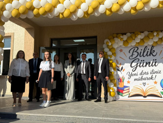 Binəqədi rayonu ərazisində fəaliyyət göstərən təhsil müəssisələrində 15 Sentyabr- "Bilik Günü" qeyd edildi