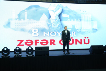 “Konstitusiya və Suverenlik ili” çərçivəsində Şanlı Qələbəmizin 5-ci ildönümünə həsr olunmuş “8 Noyabr-Qürurumuzun, Varlığımızın, Birliyimizin təntənəsi” adlı ümumrayon tədbiri keçirildi