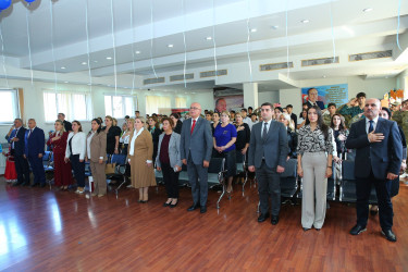 Binəqədi rayonu 3 nömrəli tam orta məktəbdə “Konstitusiya və Suverenlik İli” çərçivəsində “Zəfər, Bayraq və Konstitusiya” adlı tədbir keçirildi