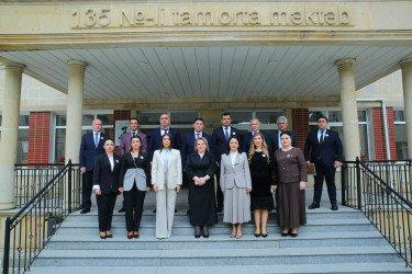 Binəqədi rayonu General Əliağa Şıxlinski adına 135 nömrəli məktəbin 55 illik yubileyi təntənə ilə qeyd olundu