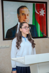 Xalqımızın ümumilli lideri Heydər Əliyevin əziz xatirəsinə həsr olunmuş “Heydər Əliyev və Azərbaycan tarixi” adlı referat-yazı müsabiqəsinin  rayon turunun qalibləri ilə görüş keçirildi