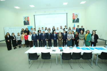 “Şəhərsalma və Memarlıq İli” çərçivəsində xalqımızın ümmumilli lideri Heydər Əliyevin əziz xatirəsinə həsr olunmuş “Heydər Əliyev və Azərbaycan tarixi” mövzusunda elmi-praktik konfransın rayon mərhələsi keçirildi