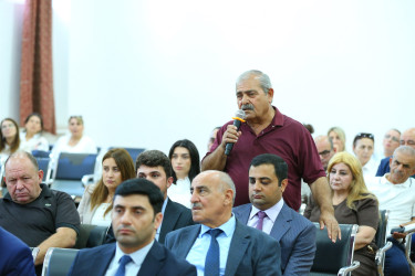 17 sentyabr 2026-cı il tarixində Binəqədi Rayon İcra Hakimiyyətinin başçısı Elxan Allahverdiyevin Biləcəri qəsəbə sakinləri ilə səyyar qəbulu keçirildi